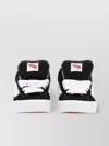 Vans Stitching Contrast Round Toe Rubber Sole In White