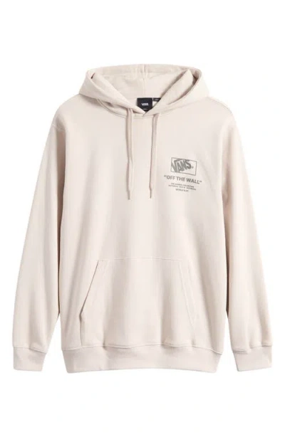 Vans Stockpile Logo Graphic Hoodie In Neutral