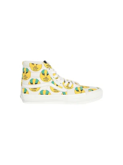Vans Studio. La. Ca. Sk8-hi 38 Vibram Sneakers Marshmallow In Yellow