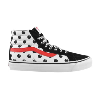 Pre-owned Vans Stussy X Sk8-hi Lx '8-ball' In Black