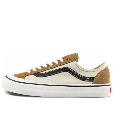 Vans Style 136 Decon Vr3 Sf Casual Low Top Skateboarding Shoes Unisex Brown