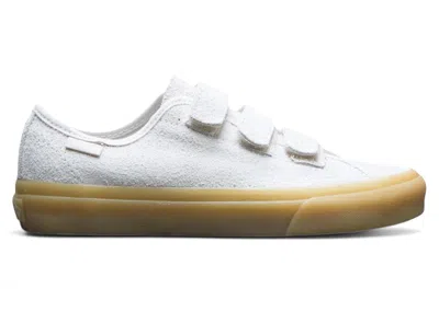 Pre-owned Vans Style 23 V Fuzzy Suede (women's) Sneakers In White/birch