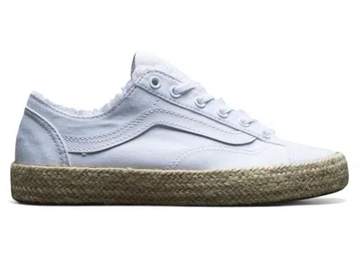 Pre-owned Vans Style 36 Decon Frayed (women's) Sneakers In True In White/true White