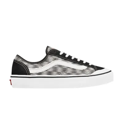 Pre-owned Vans Style 36 Decon Sf 'hemp Blur Checkerboard' In Black