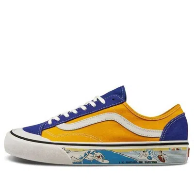 Vans Style 36 Decon Sf 'salt Wash' In Orange