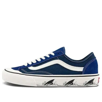 Vans Style 36 Decon Sf 'shark Fin - Salt Wash' In Blue