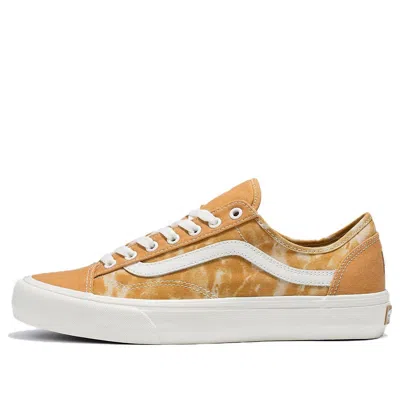 Vans Man Sneakers Camel Size 8.5 Textile Fibers In Beige