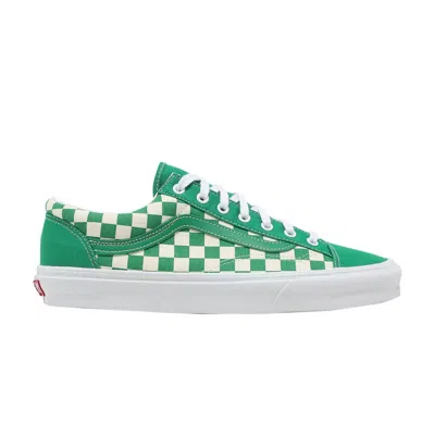 Pre-owned Vans Style 36 'jolly Green Checkerboard'