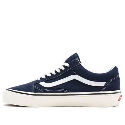 Vans Style 36 Lightweight Breathable Low Tops Casual Skateboarding Shoes Unisex Blue
