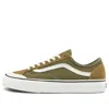 Vans Style 36 Lightweight Wear-resistant Low Top Casual Skate Shoes Unisex Military Green