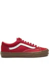 Vans Style 36 Canvas Sneakers In Red