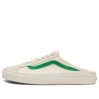 Vans Style 36 Mule Low Tops Casual Skateboarding Shoes Unisex White Green In Neutral