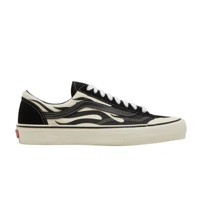 Pre-owned Vans Style 36 Sf 'black Flames'