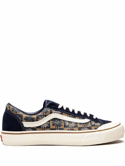 Vans Style 36 Surf "daisy Checkerboard" Sneakers In Black