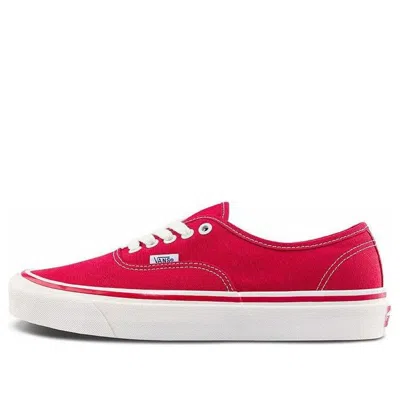 Vans Style 44 Low Tops Casual Skateboarding Shoes Unisex Red In Pink