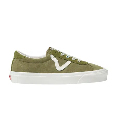 Pre-owned Vans Style 73 Dx 'anaheim Factory - Green Corduroy'