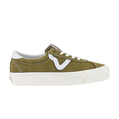 Pre-owned Vans Style 73 Dx 'anaheim Factory - Olive Green'