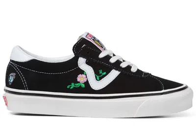 Pre-owned Vans Style 73 Dx Sandy Liang Floral Sneakers In Black/true White