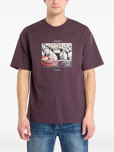 Vans Style Tips Short-sleeves T-shirt In Purple