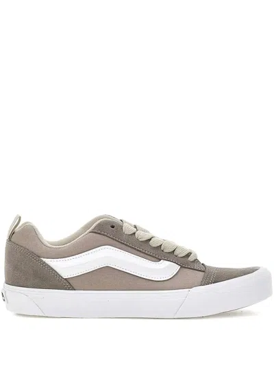Vans Suede Leather Side Stripe Sneakers In Neutral