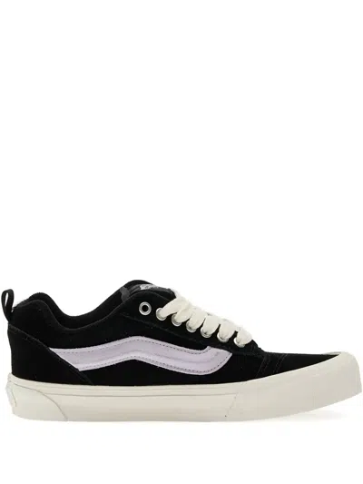 Vans Suede-panel Sneakers In Black