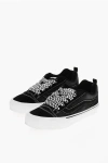 Vans Suede Skool Low-top Sneakers With Check Laces In Black