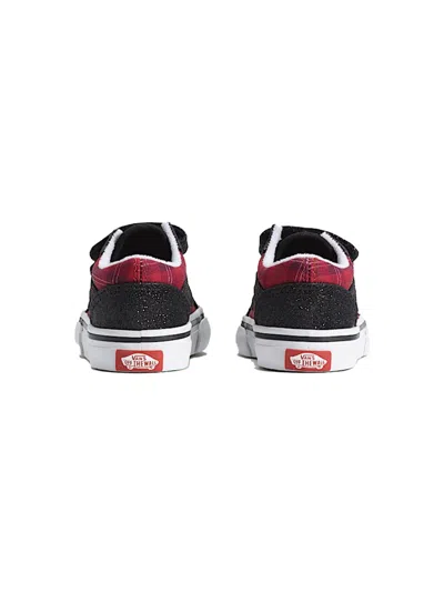 Vans Suede-linen Sneakers In Black
