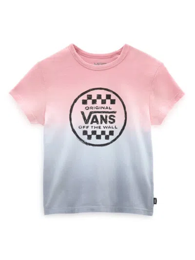 Vans Sunset Wash Mini Logo T-shirt In Pink