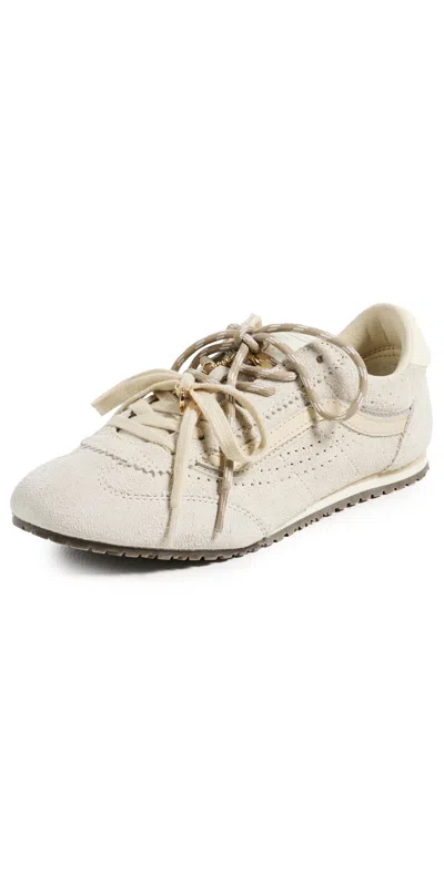 Vans Super Low Pro Suede Sneakers Charms Egret In White