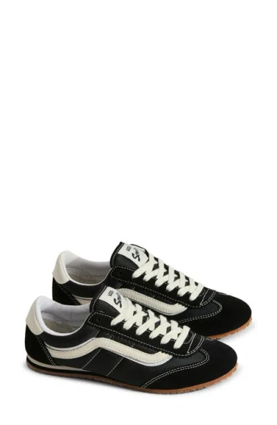 Vans Super Lowpro Black Suede Leather Sneakers