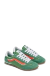 Vans Super Lowpro Fairway Green Suede Leather Sneakers In Fairway