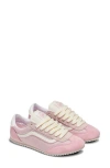 Vans Super Lowpro Sepia Rose Suede Leather Sneakers