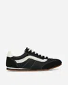 Vans Super Lowpro Black Suede Leather Sneakers