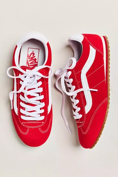 Vans Super Lowpro Sneakers In Red