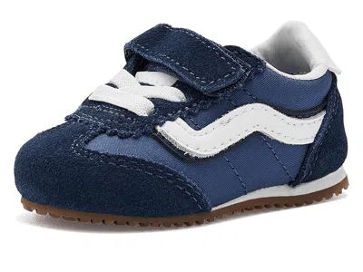 Vans Super Lowpro V (infant/toddler) Kid's Shoes True Navy: 5 Toddler M In Blue