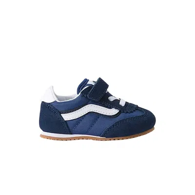 Pre-owned Vans Super Lowpro V Toddler 'true Navy' | Blue | Infant Size 2.5