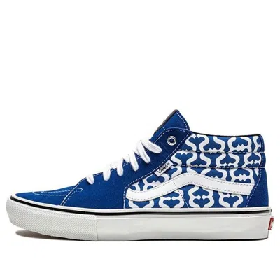 Vans Supreme X Grosso Mid 'monogram S - Royal' In Blue