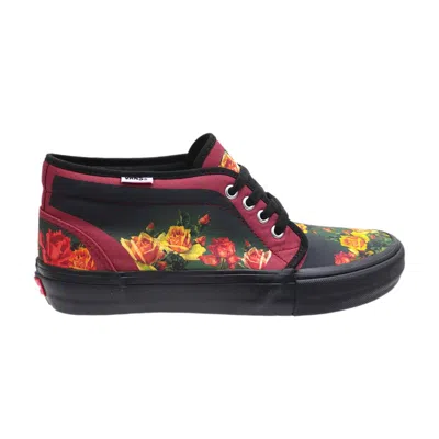 Pre-owned Vans Supreme X Jean Paul Gaultier X Chukka Pro 'burgundy' In Red