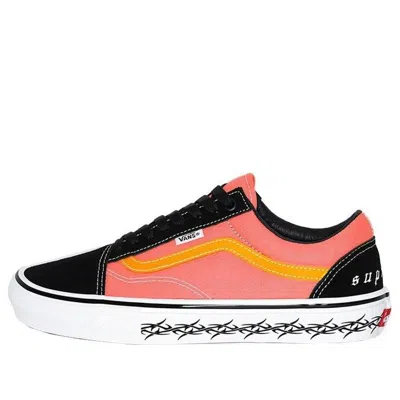 Vans Supreme X Old Skool 'barbed Wire - Pink' In Multi
