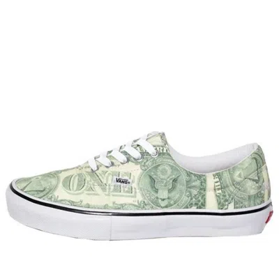 Vans Supreme X Skate Era 'dollar Bill' In Green