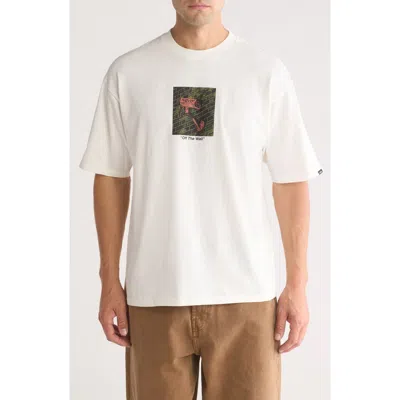 Vans Surveillance Oversize Graphic T-shirt In Marshmallow