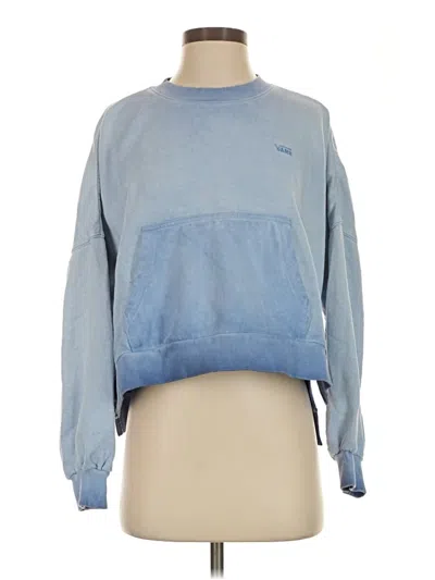 Pre-owned Vans Sweatshirt In Blue
