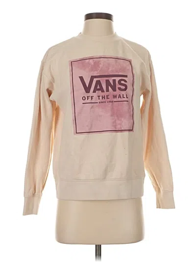 Pre-owned Vans Sweatshirt In Brown