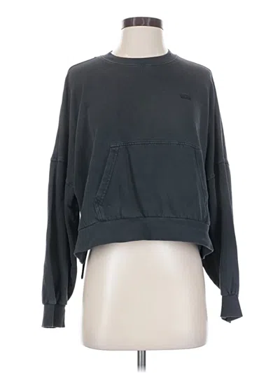Pre-owned Vans Sweatshirt In Gray