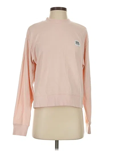 Pre-owned Vans Sweatshirt In Pink