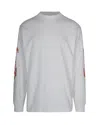 Vans T-shirt A Maniche Lunghe Raw Instinct Marshmallow In White