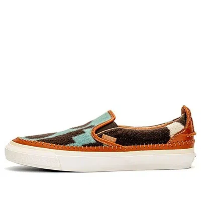 Vans Taka Hayashi X Slip-on Lx 'pendleton' In Brown