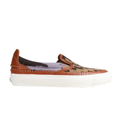 Pre-owned Vans Taka Hayashi X Slip-on Lx 'pendleton' In Brown