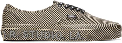 Vans Tan S.r. Studio La. Ca. Edition Authentic 44 Vibram Sneakers In Brown