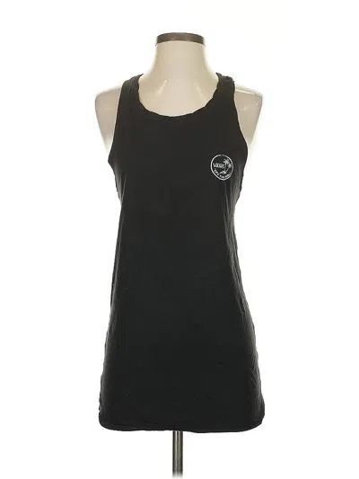 Pre-owned Vans Tank Top Black Halter Neckline Tops